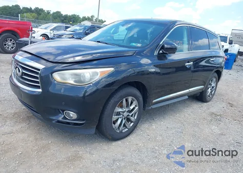 2014 Infiniti Qx60 Hybrid z USA, uszkodzony, nr VIN 5N1CL0MMXEC519561